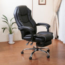 リクライニングチェア オットマン フットレスト 1人用 キャスター付き 肘 おしゃれ オフィスチェアー プレジデント 社長椅子 ハイバック 【納期D】【lic-tan-835n】