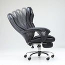 リクライニングチェア オットマン フットレスト 1人用 キャスター付き 肘 おしゃれ オフィスチェアー プレジデント 社長椅子 ハイバック 【納期D】【lic-tan-835n】