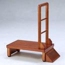 手すり付き 踏台 片手 60cm 昇降 玄関 踏み台 段差解消 ステップ台 介護 補助台 靴の脱ぎ履き 立ち上がり 足腰 サポート 安全 【納期D】【lic-tan-889-60】