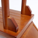 手すり付き 踏台 片手 60cm 昇降 玄関 踏み台 段差解消 ステップ台 介護 補助台 靴の脱ぎ履き 立ち上がり 足腰 サポート 安全 【納期D】【lic-tan-889-60】