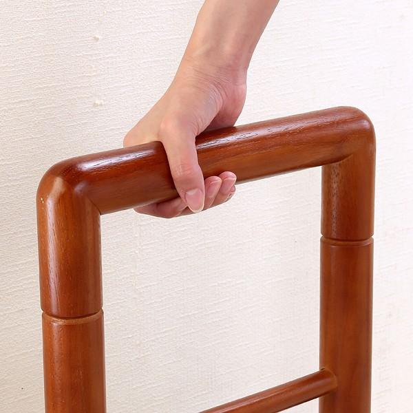 玄関 踏み台 片手すり付き 90cm 昇降台 段差解消 ステップ台 介護 補助台 立ち上がり 足腰 負担軽減 安心 安全 【納期D】【lic-tan-889-90】
