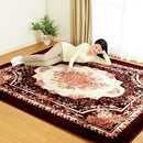 ラグマット 3畳 洗える 薄手 床暖対応 王朝柄 おしゃれな 長方形 200×250cm 【納期D】【lic-tan-boa2】