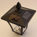 街灯 外灯 ソーラー式 LED おしゃれ ポール 玄関 外灯照明 ソーラー 3灯 【納期D】【lic-tan-led3】