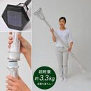 外灯 led ソーラー ポール 玄関 庭 照明 駐車場 支柱 自動点灯 おしゃれ 屋外 街灯 スタンド 北欧 アンティーク調 レトロ モダン 埋め込み 設置 diy 太陽光電池 【納期D】【lic-tan-s328】