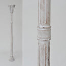 外灯 led ソーラー ポール 玄関 庭 照明 駐車場 支柱 自動点灯 おしゃれ 屋外 街灯 スタンド 北欧 アンティーク調 レトロ モダン 埋め込み 設置 diy 太陽光電池 【納期D】【lic-tan-s328】