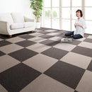 タイルカーペット 30x30 犬用カーペット フローリング 滑り止めマット 介護 老犬 床暖房対応 安い 猫 撥水 吸着 置くだけ すべり止め 犬床ずれ防止マット 日本製 【納期B】【lic-tjt-006-2】