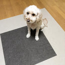 タイルカーペット 撥水 猫 タイルマット 犬 ペット 吸着 置くだけ 敷くだけ セット すべり止め 厚み 賃貸 マンション 原状復帰 フローリング リビング 30×30cm 【納期B】【lic-tjt-006】