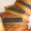 階段マット 滑り止め 15枚 おしゃれ 階段用 滑り止めマット 置くだけ すべり止め シート 大判 幅広 ワイド 大きい 洗える 日本製 ずれない 吸着 防音 安全 安心 【納期B】【lic-tjt-008】