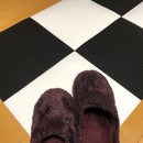 タイルカーペット 吸着 置くだけ タイルマット 厚み 薄い 洗える 滑り止め ホワイト ブラック ベージュ グレー 約 30×30cm 床材 賃貸 マンション フローリング 【納期B】【lic-tjt-011】