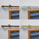 カーテンレール シングル 伸縮式 幅 1m 最大 角型 スリム シンプル 長さ調節 日本製 スチール 伸縮レール 両開き 片開き 天井付け 正面付け おしゃれ 立川機工 【納期B】【lic-tkk-ctr-001】