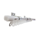 カーテンレール シングル 伸縮式 幅 4m 最大 C型 スリム シンプル スタイリッシュ 長さ調節 日本製 スチール 伸縮レール 天井 正面付け 【納期B】【lic-tkk-ctr-011】