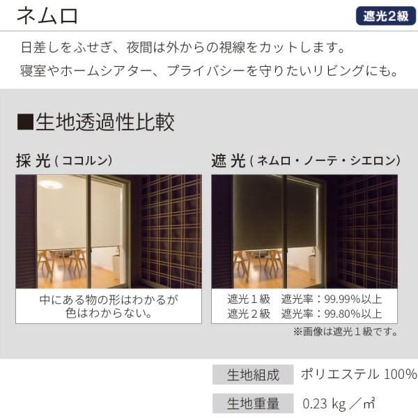 ロールスクリーン オーダー サイズ W136-180×H30-90cm タチカワブラインド グループ 立川機工 遮光2級 日本製 国産 簡単 設置 カーテンレール 賃貸対応 寝室 【納期C】【lic-tkk-rol-287】