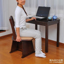 一人用こたつ デスクこたつ 1人掛け 長方形 75×50 木目 椅子に座って使う コタツ 【納期D】【lic-tnd-75】