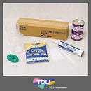 バスナFA施工材料パック 浴室床シート用 施工道具セット DIY バスナセメントEPO バスナシールSS クイックシベラー かくはん容器 ヘラ ハケ マスキングテープ 【納期B】【lic-tol-btn-0004】