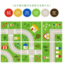 タイルカーペット 子供部屋 子ども 遊び場 ファブリックフロア パネルカーペット 洗える 撥水 吸着 滑り止め 置くだけ 賃貸 東リ 日本製 【納期B】【lic-tol-ff-0001】