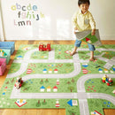 タイルカーペット 子供部屋 子ども 遊び場 ファブリックフロア パネルカーペット 洗える 撥水 吸着 滑り止め 置くだけ 賃貸 東リ 日本製 【納期B】【lic-tol-ff-0001】