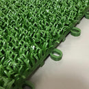 人工芝 マット ジョイント式 約30×30cm 水はけ 抜群 形成タイプ 防炎 ベランダ 玄関 シャワー室 福祉施設 学校施設 工場床材 人工芝生 diy 施工 おしゃれ 東レ 【納期A】【lic-tor-027】