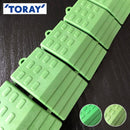 TP中フチ 凸型 リング型 東レ 人工芝 スパックタイル TP 端部処理材 【納期A】【lic-tor-032】