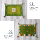 ラグ 60×90cm 北欧 おしゃれ ラグマット マット 玄関マット ウール 素材 インド綿 手織り 高級感 民族文様 柄 幾何学模様 敷物 カーペット 絨毯 床材 ギャッベ 【納期B】【lic-tsz-0081】