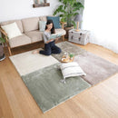 ラグマット ラグ マット 95×95cm 正方形 サイズ 組み合わせ パズルマット おしゃれ 床暖房対応 遮音 防音 洗える 滑り止め マイクロファイバー 高反発 ウレタン 【納期B】【lic-tsz-0088】