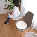 チェアパッド チェアマット 座布団 チェアーパット 円形 丸型 35cm 直径 おしゃれ 床暖房対応 洗える 滑り止め マイクロファイバー 高反発 ウレタン 厚み 【納期B】【lic-tsz-0090】