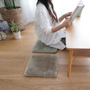 チェアパッド チェアマット 座布団 チェアーパット チェアーマット 正方形 35×35cm おしゃれ 床暖房対応 洗える 滑り止め マイクロファイバー 高反発 ウレタン 【納期B】【lic-tsz-0091】