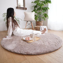 ラグ マット ラグマット 円形 丸型 140cm 直径 サイズ おしゃれ 無地 床暖房対応 洗える 滑り止め マイクロファイバー 高反発 ウレタン 厚み 厚手 防音 遮音 【納期B】【lic-tsz-0092】