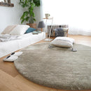 ラグ マット ラグマット 円形 丸型 190cm 直径 サイズ おしゃれ 無地 床暖房対応 洗える 滑り止め マイクロファイバー 高反発 ウレタン 厚み 厚手 防音 遮音 【納期B】【lic-tsz-0094】