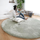 ラグ マット ラグマット 円形 丸型 190cm 直径 サイズ おしゃれ 無地 床暖房対応 洗える 滑り止め マイクロファイバー 高反発 ウレタン 厚み 厚手 防音 遮音 【納期B】【lic-tsz-0094】