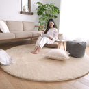 ラグ マット ラグマット 円形 丸型 190cm 直径 サイズ おしゃれ 無地 床暖房対応 洗える 滑り止め マイクロファイバー 高反発 ウレタン 厚み 厚手 防音 遮音 【納期B】【lic-tsz-0094】