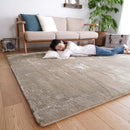 ラグ マット ラグマット 190×190cm 正方形 サイズ おしゃれ 無地 床暖房対応 洗える 滑り止め マイクロファイバー 高反発 ウレタン 厚み 厚手 防音 遮音 【納期B】【lic-tsz-0095】