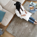 ラグ マット ラグマット 190×190cm 正方形 サイズ おしゃれ 無地 床暖房対応 洗える 滑り止め マイクロファイバー 高反発 ウレタン 厚み 厚手 防音 遮音 【納期B】【lic-tsz-0095】