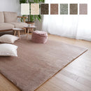 ラグ マット ラグマット 190×190cm 正方形 サイズ おしゃれ 無地 床暖房対応 洗える 滑り止め マイクロファイバー 高反発 ウレタン 厚み 厚手 防音 遮音 【納期B】【lic-tsz-0095】