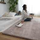 ラグ マット ラグマット 130×240cm サイズ 長方形 おしゃれ 無地 床暖房対応 洗える 大判 滑り止め マイクロファイバー 高反発 ウレタン 厚み 厚手 防音 遮音 【納期B】【lic-tsz-0096】