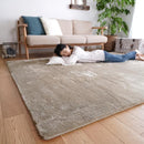 ラグ マット ラグマット 130×240cm サイズ 長方形 おしゃれ 無地 床暖房対応 洗える 大判 滑り止め マイクロファイバー 高反発 ウレタン 厚み 厚手 防音 遮音 【納期B】【lic-tsz-0096】