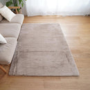 ラグ マット ラグマット 130×190cm サイズ 長方形 おしゃれ 床暖房対応 洗える 大判 滑り止め ラビットファー 高反発 ウレタン 低反発 厚み 厚手 防音 遮音 【納期B】【lic-tsz-0098】