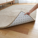 ラグ マット ラグマット 130×190cm サイズ 長方形 おしゃれ 床暖房対応 洗える 大判 滑り止め ラビットファー 高反発 ウレタン 低反発 厚み 厚手 防音 遮音 【納期B】【lic-tsz-0098】