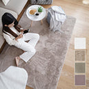 ラグ マット ラグマット 130×190cm サイズ 長方形 おしゃれ 床暖房対応 洗える 大判 滑り止め ラビットファー 高反発 ウレタン 低反発 厚み 厚手 防音 遮音 【納期B】【lic-tsz-0098】