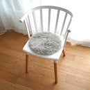 チェアパッド チェアマット 座布団 チェアーパット 円形 丸型 35cm 直径 サイズ おしゃれ 床暖房対応 洗える 滑り止め シャギー 高反発 ウレタン 低反発 厚み 【納期B】【lic-tsz-0103】