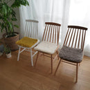 チェアパッド チェアマット 座布団 チェアーマット 35×35cm 正方形 サイズ おしゃれ 床暖房対応 洗える 滑り止め シャギー 高反発 ウレタン 低反発 厚み 厚手 【納期B】【lic-tsz-0104】