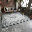 ラグマット 200×250cm 長方形 大きい サイズ ラグ マット 室内 おしゃれ 北欧 かすれ 擦れ スクラッチ ベルサイユ エレガント ダマスク アラベスク 洗える 【納期B】【lic-tsz-0128】