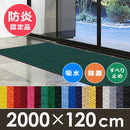 ロールカーペット 廊下用 長さ20m 横幅120cm 玄関用 滑り止め 厚み 屋外 【納期E】【lic-wd-sms-023】