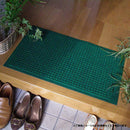 玄関マット 吸水 速乾 62×88cm 雨の日 雨天 梅雨 雪 ドアマット 防炎 すぐに乾く 泥よけ 泥除け 屋外 エントランスマット ずれない 滑り止め デッキ テラス 【納期C】【lic-wd-wht-62-88】