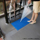 玄関マット 吸水 速乾 88×146cm 雨の日 雨天 梅雨 雪 ドアマット 防炎 すぐに乾く 泥よけ 泥除け 屋外 エントランスマット ずれない 滑り止め 屋上 業務用 【納期C】【lic-wd-wht-88-146】