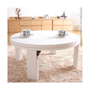 こたつ テーブル 単品 おしゃれ 90×90cm 直径 円形 円型 丸型 丸形 センターテーブル ローテーブル 折れ脚 折りたたみ 折り畳み ちゃぶ台 こたつ布団別売り 【納期A】【mst-11100196】