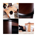 こたつ テーブル 単品 おしゃれ 105×75cm 長方形 角丸 センターテーブル ローテーブル リビングテーブル 折れ脚 折りたたみ 折畳み ちゃぶ台 こたつ布団別売り 【納期A】【mst-11100245】