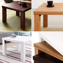 こたつ テーブル 単品 おしゃれ 60×60cm 正方形 日本製 天然木製 センターテーブル ローテーブル 折れ脚 折りたたみ 継ぎ脚 高さ 変更 調整 こたつ布団別売り 【納期A】【mst-11100264】