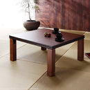 こたつ テーブル 単品 おしゃれ 80×80cm 正方形 日本製 天然木製 センターテーブル ローテーブル 折れ脚 折りたたみ 継ぎ脚 高さ調節 変更 こたつ布団別売り 【納期A】【mst-11100267】