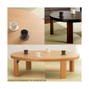 コタツテーブル 単品 こたつ テーブル 直径90cm 円型 丸型 丸形 円形 継ぎ脚 高さ変更 調整 薄型 フラットヒーター 日本製 北欧 リビング センターテーブル 【納期A】【mst-11100378】