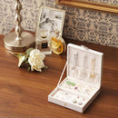 ジュエリーケース アクセサリーケース ジュエリーボックス アクセサリー 収納 箱 小型 小さい おしゃれ 薄型 スリム コンパクト 指輪 リング ネックレス ピアス 【納期B】【mst-12700007】